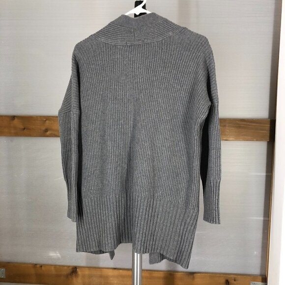 ARITZIA Talula Angora Cashmere Blend Grey Open Knit‎ Cardigan  Sz XS - Picture 4 of 8